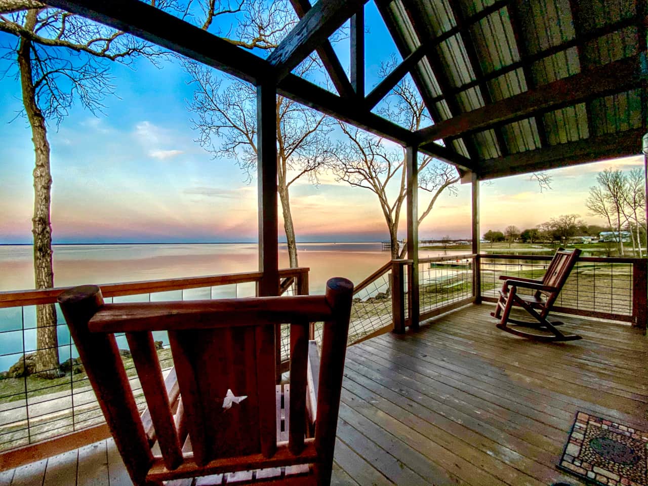 Cabin view of Lake