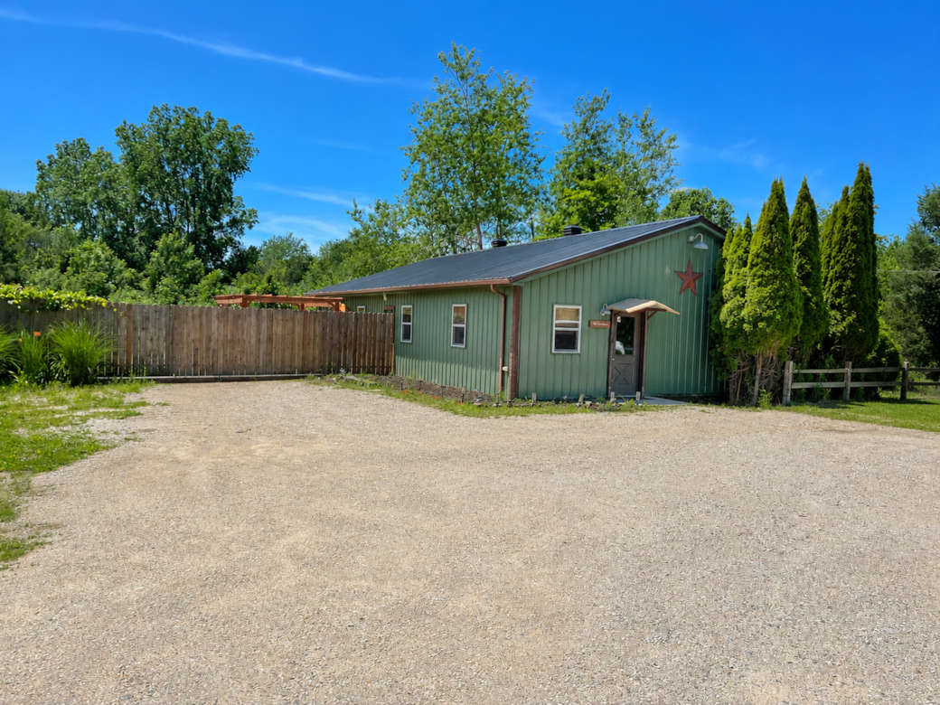 Welcome to Fennville Farmhouse- a spacious country retreat with plenty of privacy and parking. Welcome to Fennville Farmhouse- a spacious country retreat with plenty of privacy and parking.
