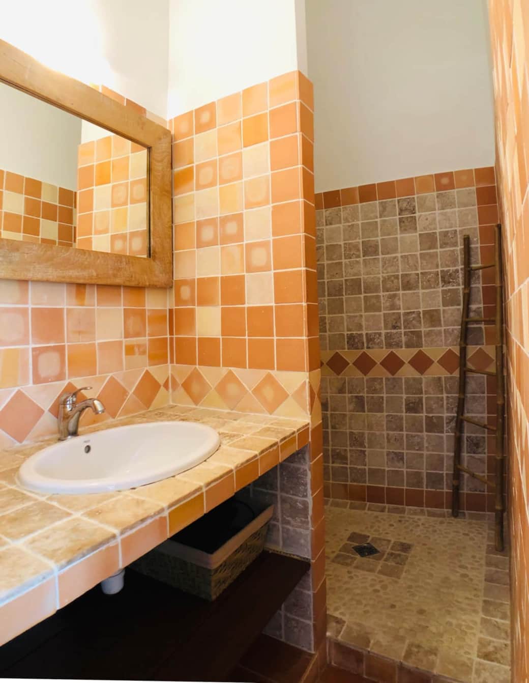 salle de douche villa fautea capo di stelle