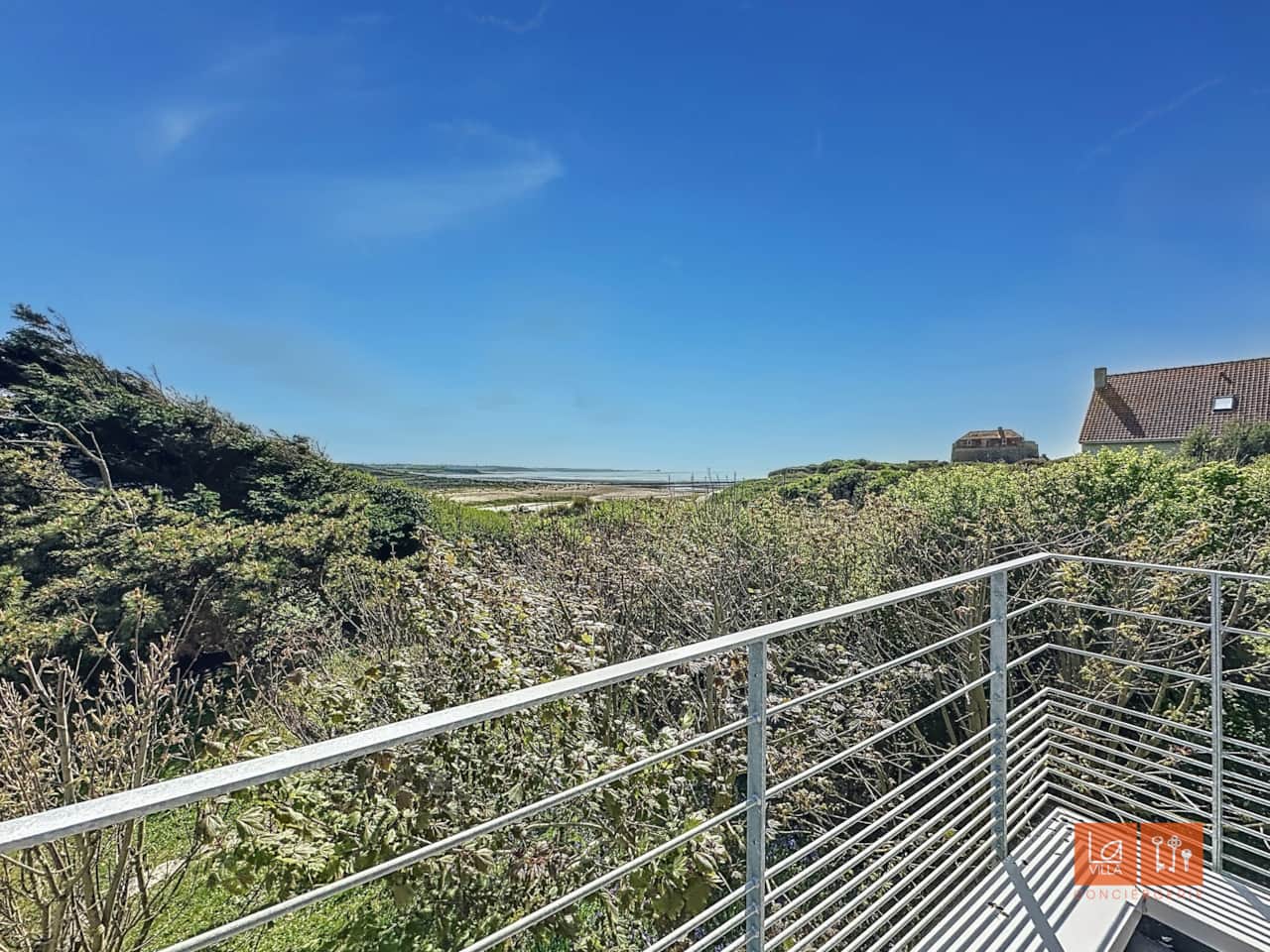 Vue de la terrasse privée