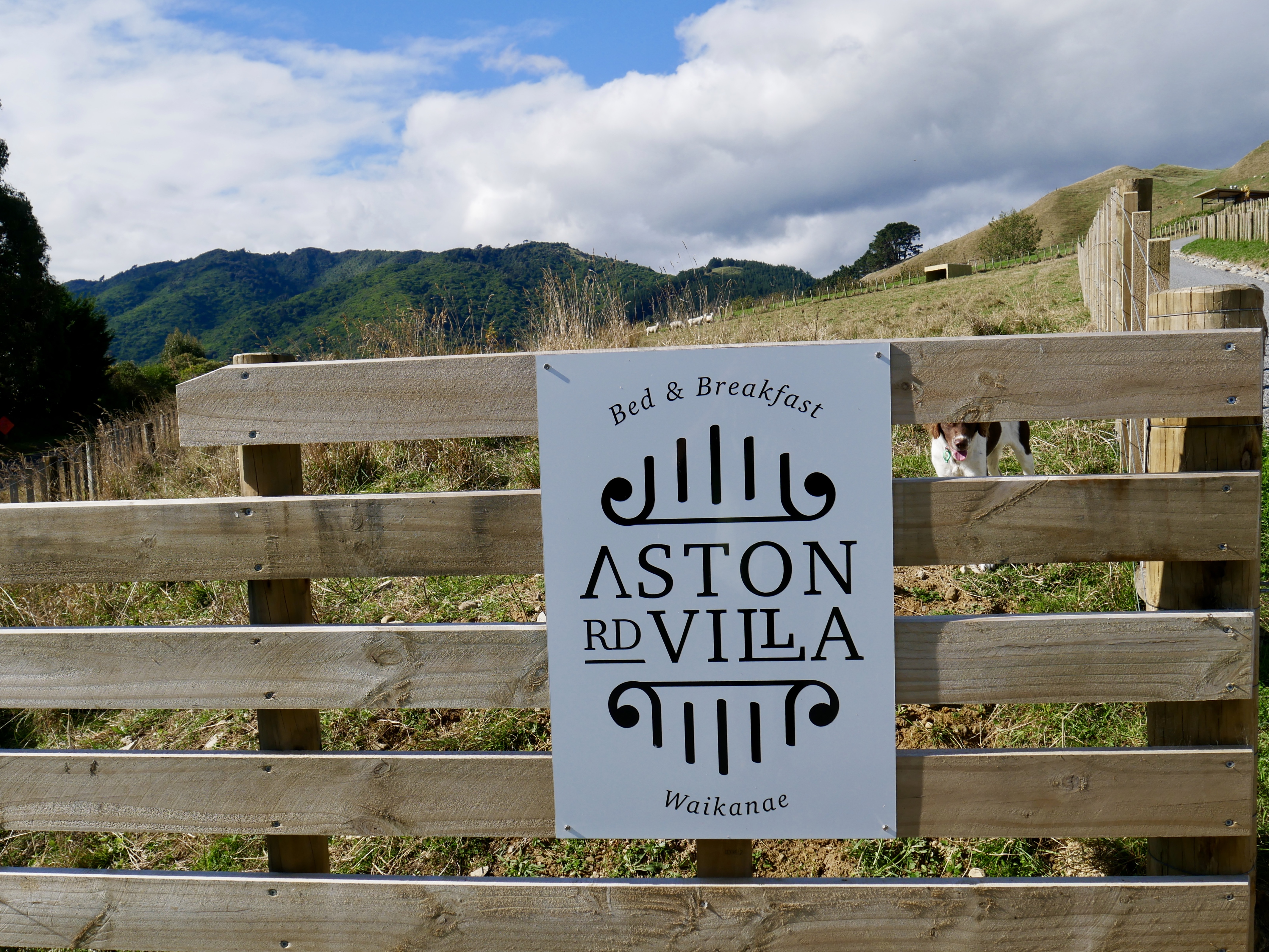Aston Road Villa main entrance
