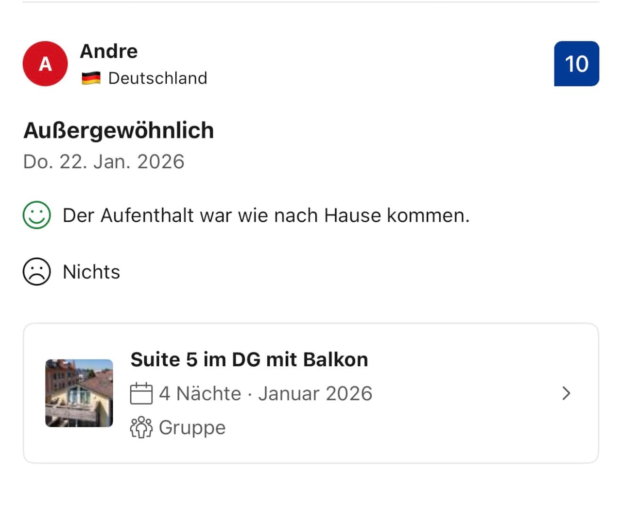Suite 5  im DG