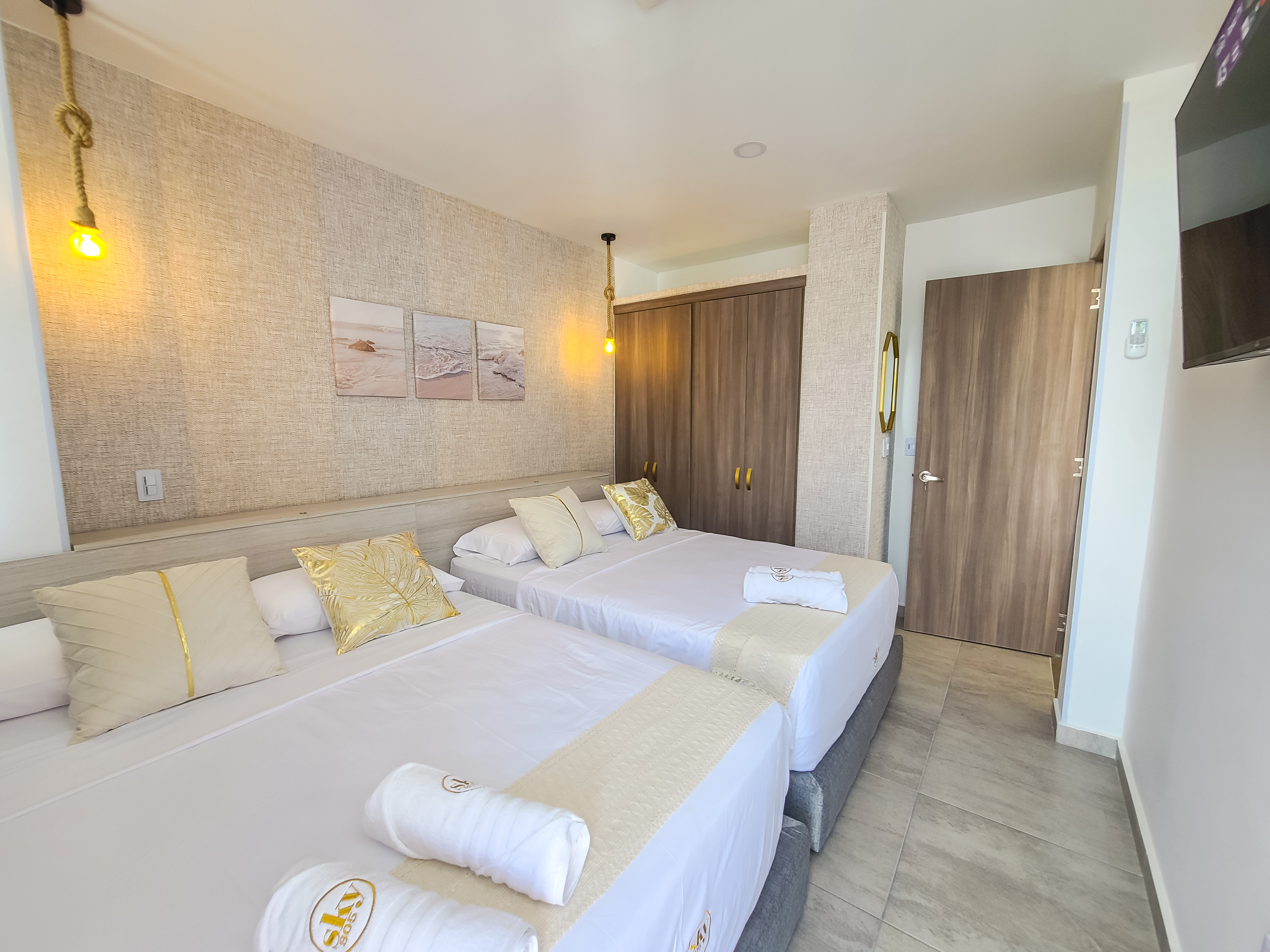 Apartamento Sky Golden en Rodadero con Piscina Increíble