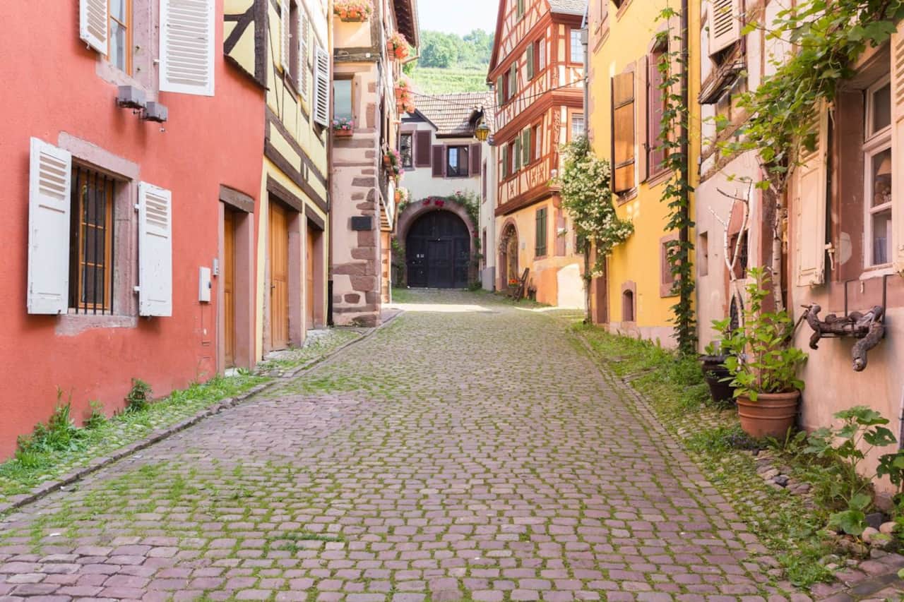 En plein centre historique de Kaysersberg