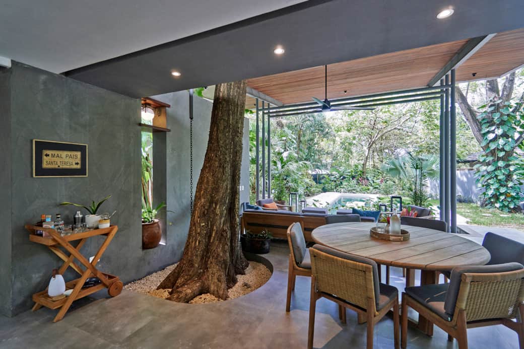 Open-Air Living Area