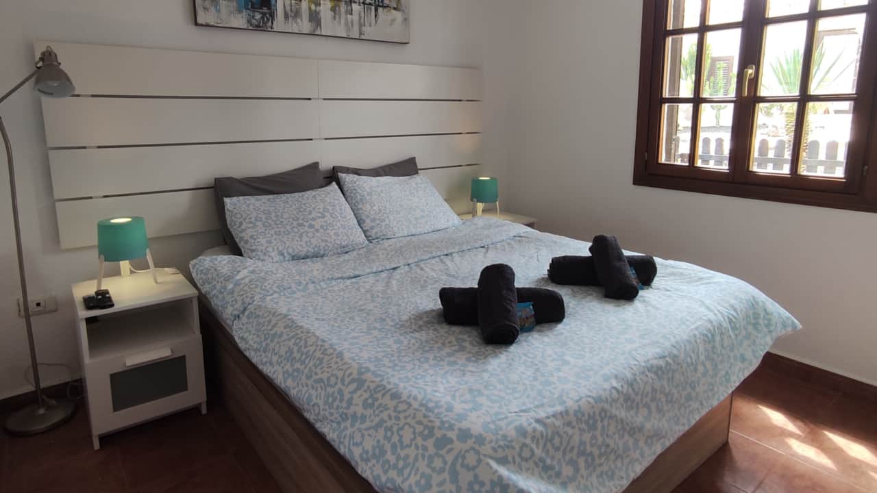 Bright and cozy bedroom for restful nights