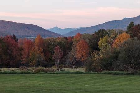 Profile view of Camel's Hump mountain