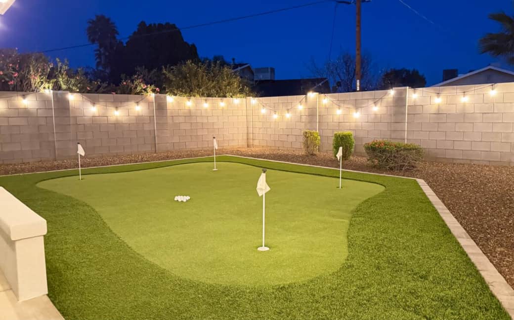 Perfect your putting with some practice at home before hitting the course! 