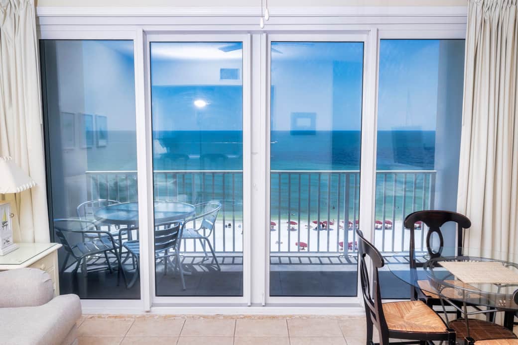 Windemere Resort Unit 604 Beachfront Balcony View