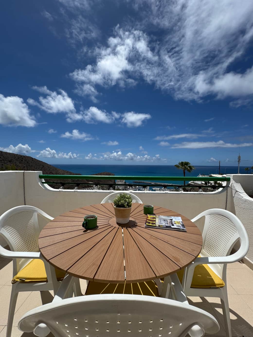 Enjoy your coffee and the view! Enjoy your coffee and the view!