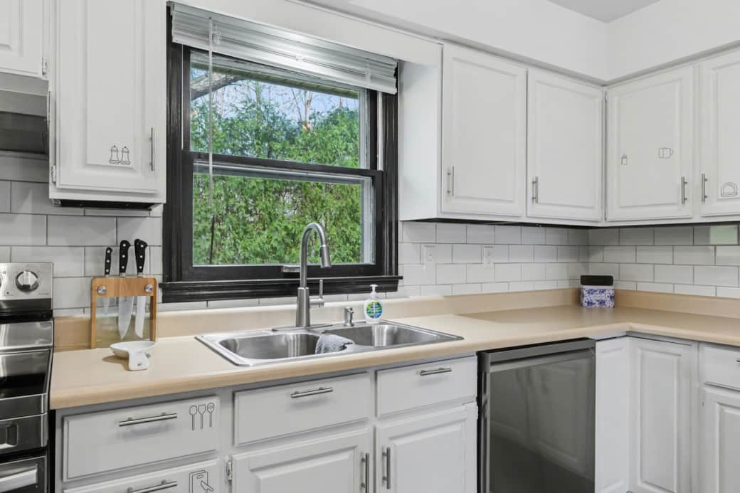 Chef's Kitchen with everything you need to prepare a meal or enjoy a warm beverage.