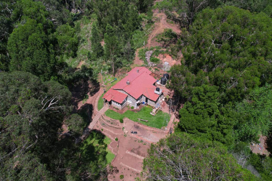 Springdale villa arial Springdale villa arial
