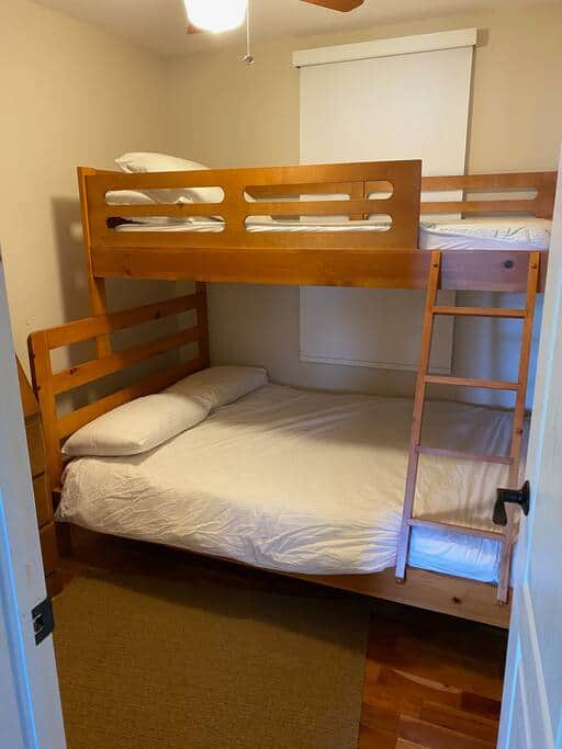 Bedroom 2 with a split bunk