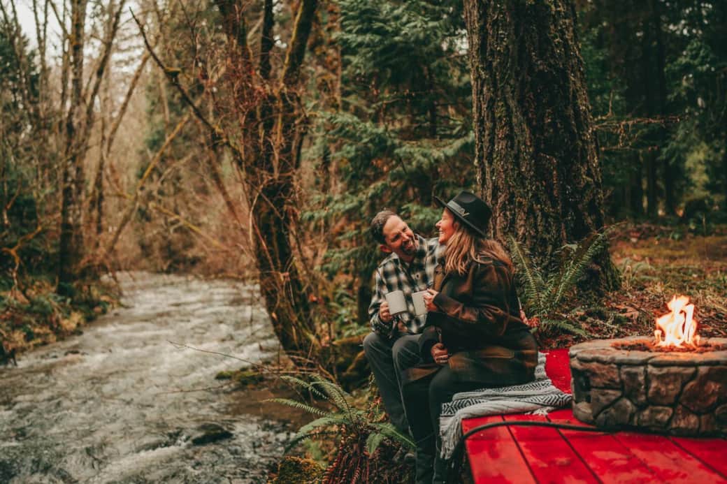 Laugh along the creek