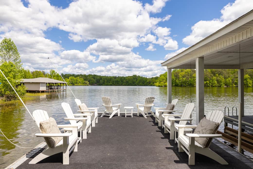 Cove View from Dock's Sundeck, Available for Your Private Use