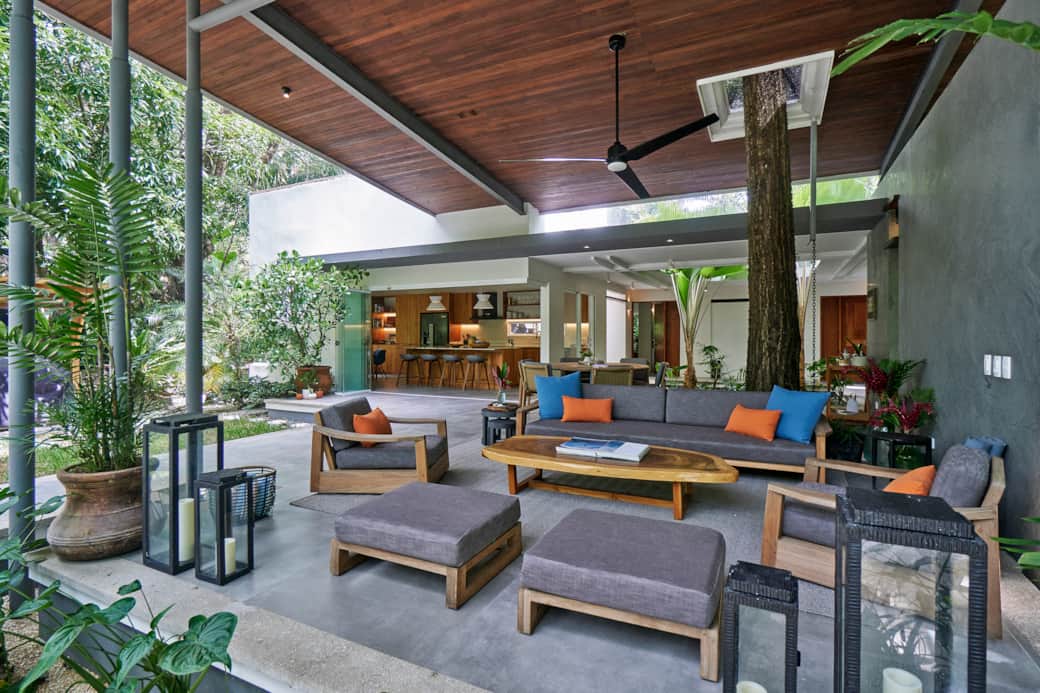 Open-Air Living Area