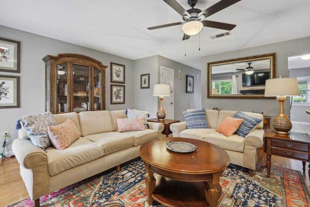 View of the living room