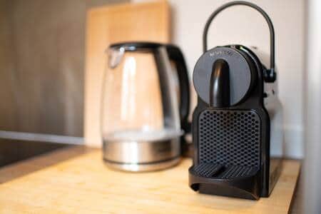 Cafetière et bouilloire
