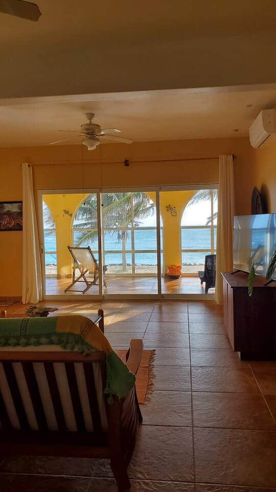 Just added new curtains for the large windows