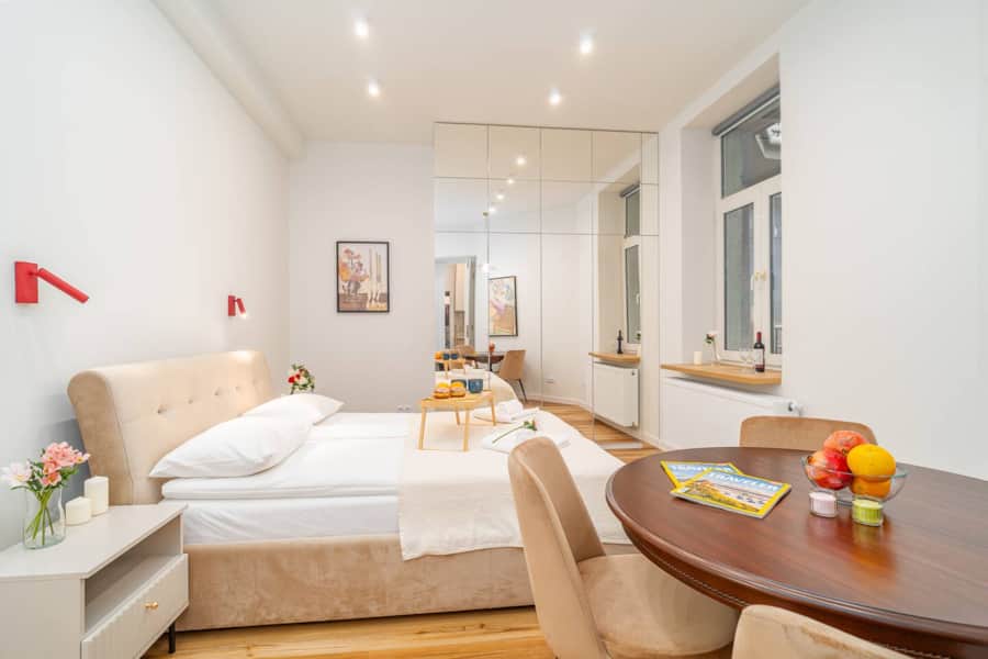 Design Apartment Kazimierz, Old Town Area — wnętrze apartamentu