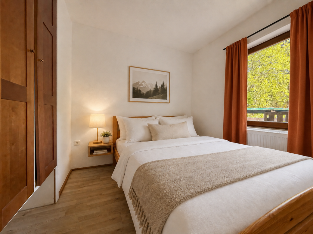 Schlafzimmer 1 mit Doppelbett Schlafzimmer 1 mit Doppelbett
