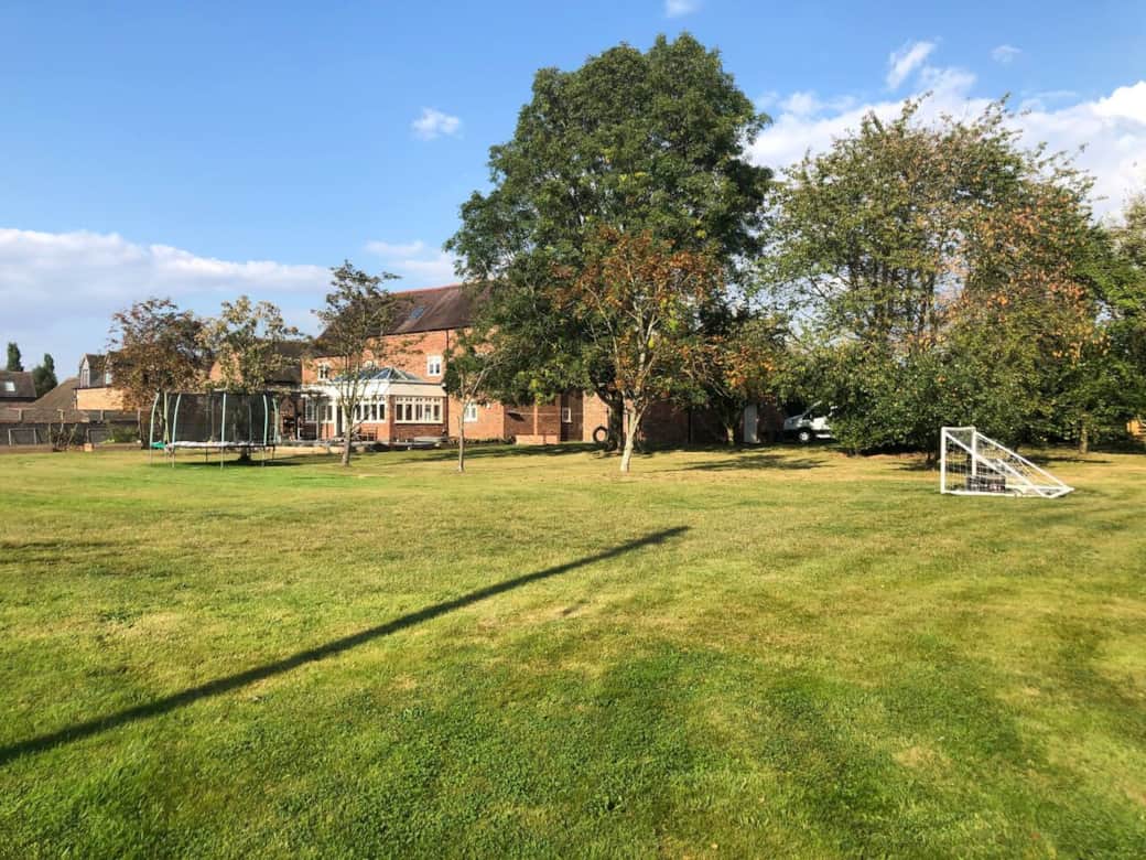 Looking back towards the main house from the Dome Looking back towards the main house from the Dome