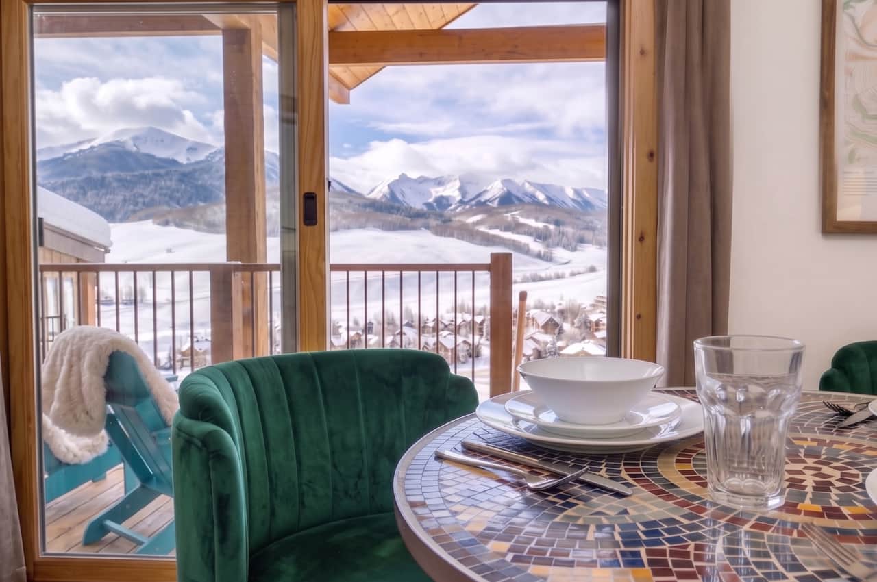Easily ski off the trail and back to your condo for a relaxing lunch.