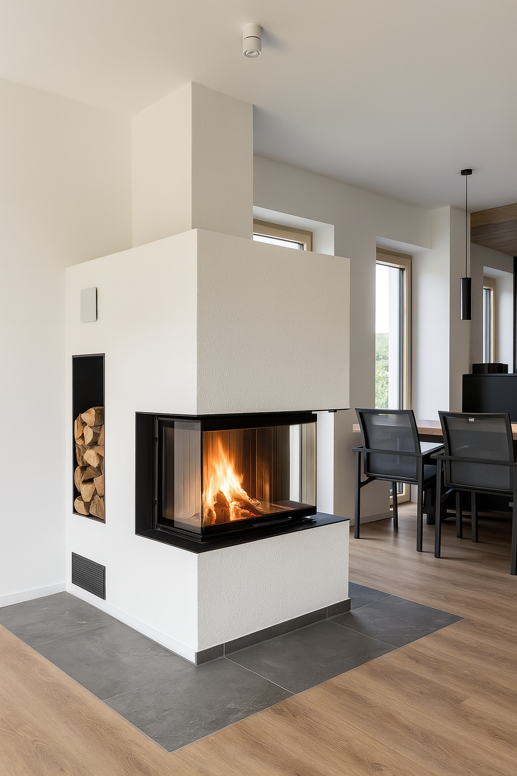 Wohnzimmer - Kamin Wohnzimmer - Kamin