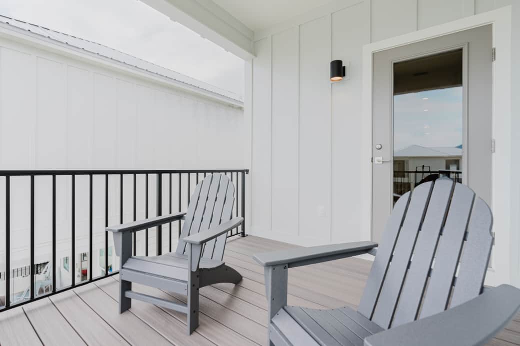 Upstairs Balcony