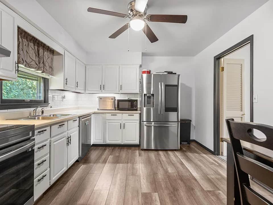 Chef's Kitchen with everything you need to prepare a meal or enjoy a warm beverage.