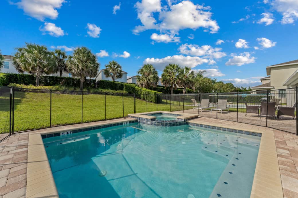 Pool and Backyard