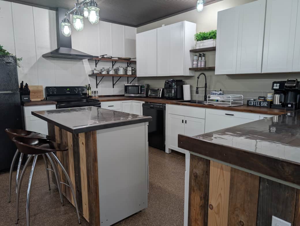 Kitchen - fully stocked