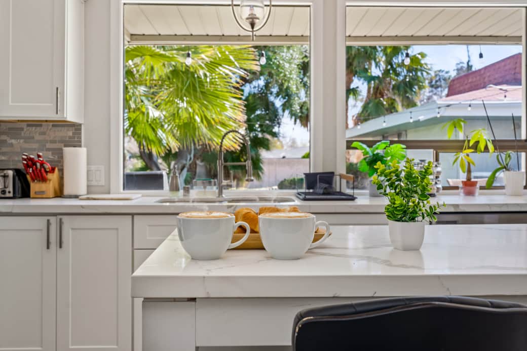 Kitchen Counter Top View