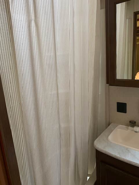 Bathroom w/ shower