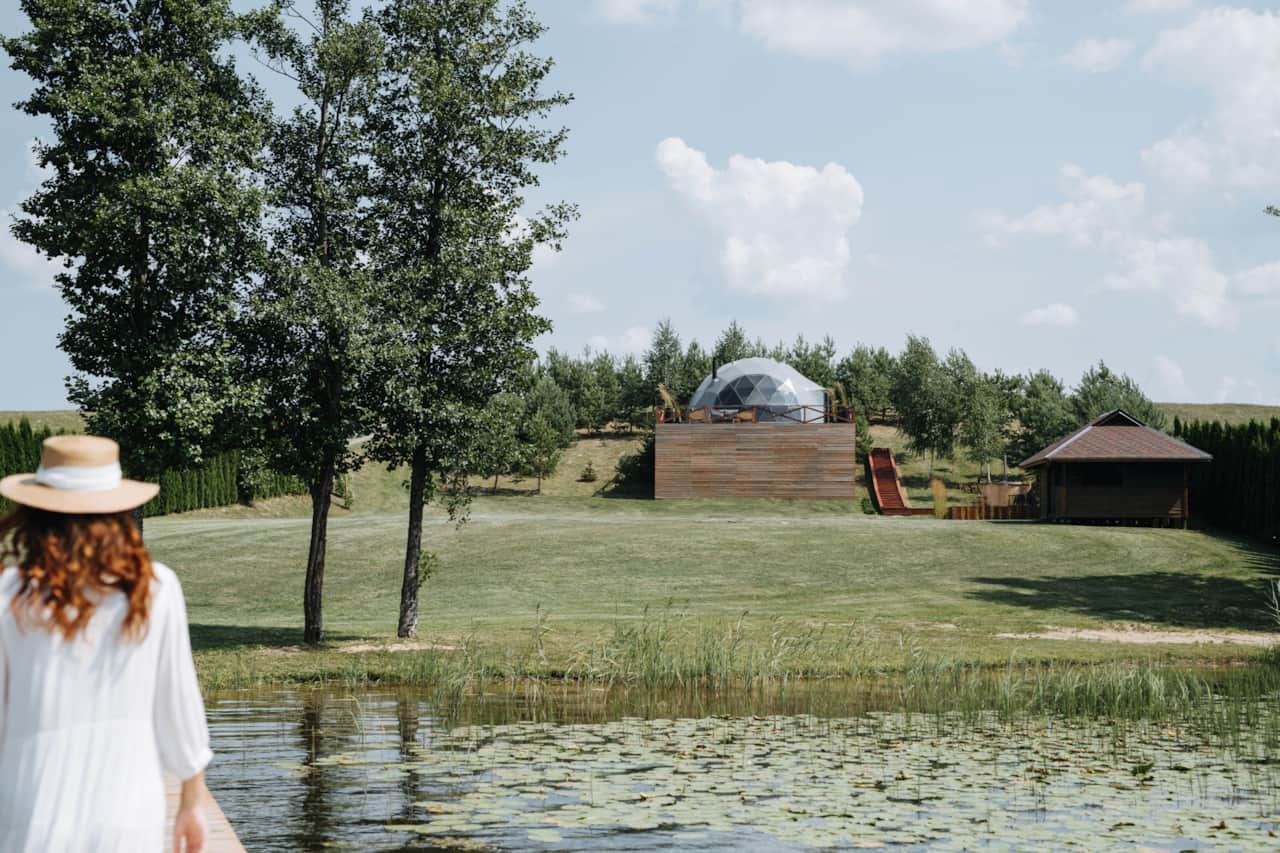 ALOVE Retreat & Spa. Ežero kupolas