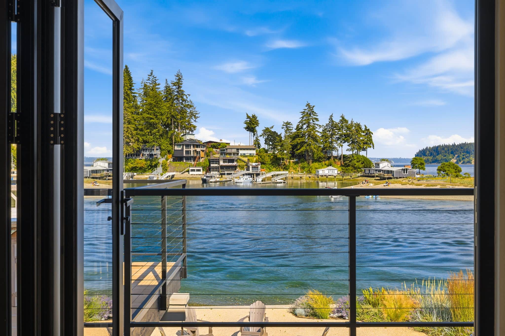 Living Room Balcony View