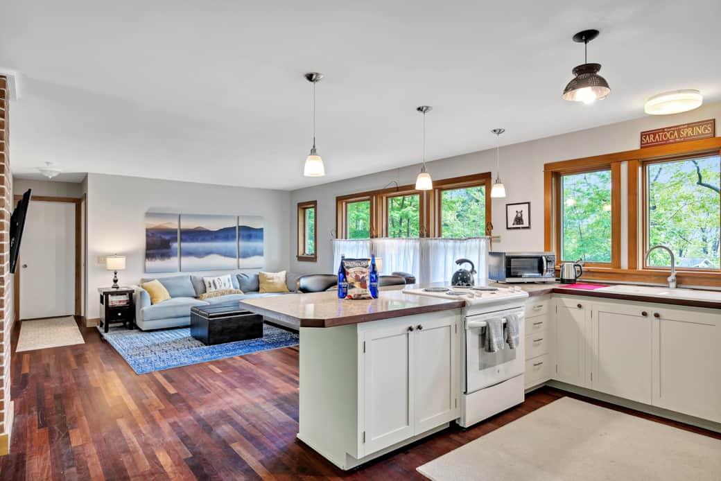 Open floor plan Open floor plan