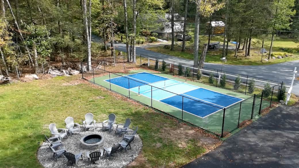 Private Pickleball Court.