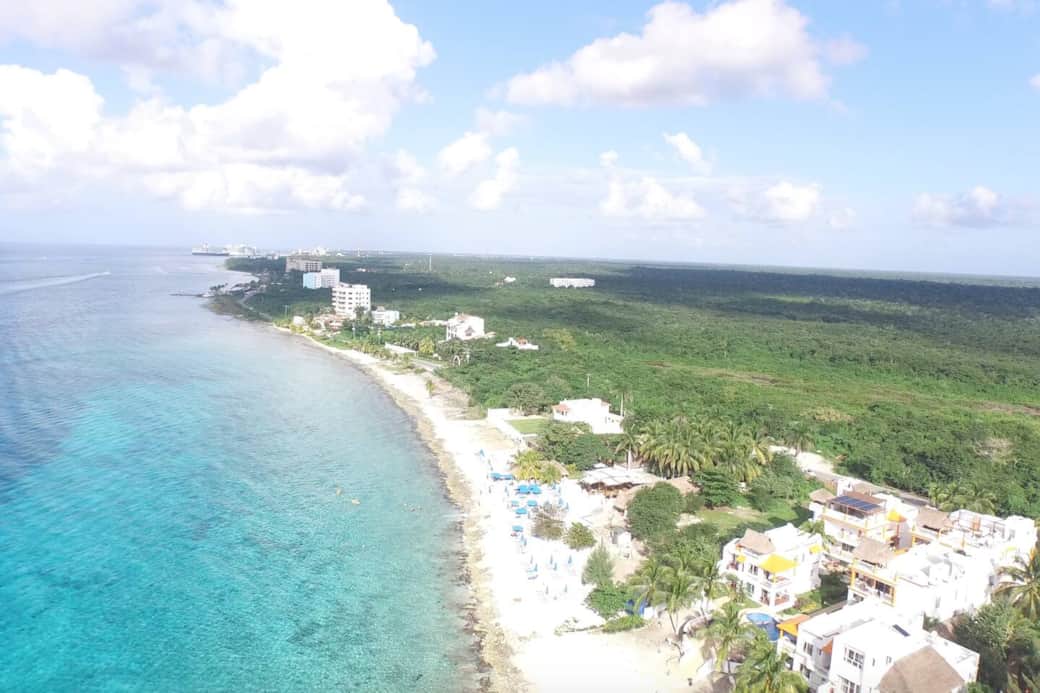 Miles of white sandy beaches await your arrival along the Caribbean Sea Miles of white sandy beaches await your arrival along the Caribbean Sea