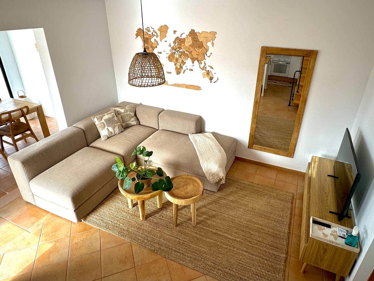 Living room and TV