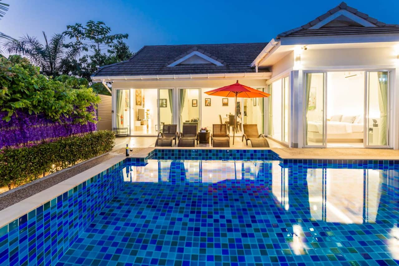 Super private pool villa