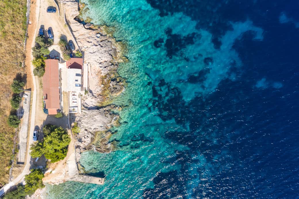 From above, you can truly see what makes Bogić Kuća a "portal to another world".