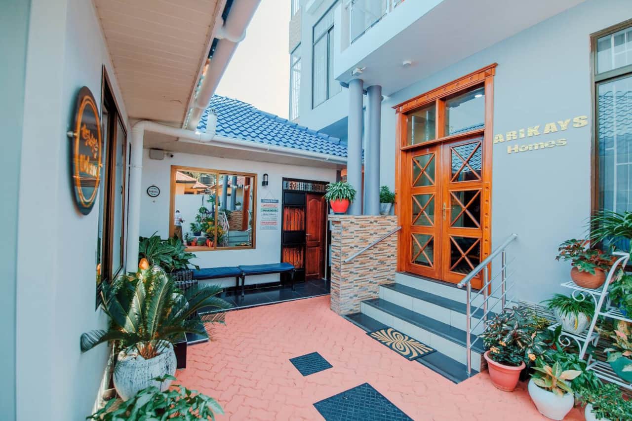 The back area