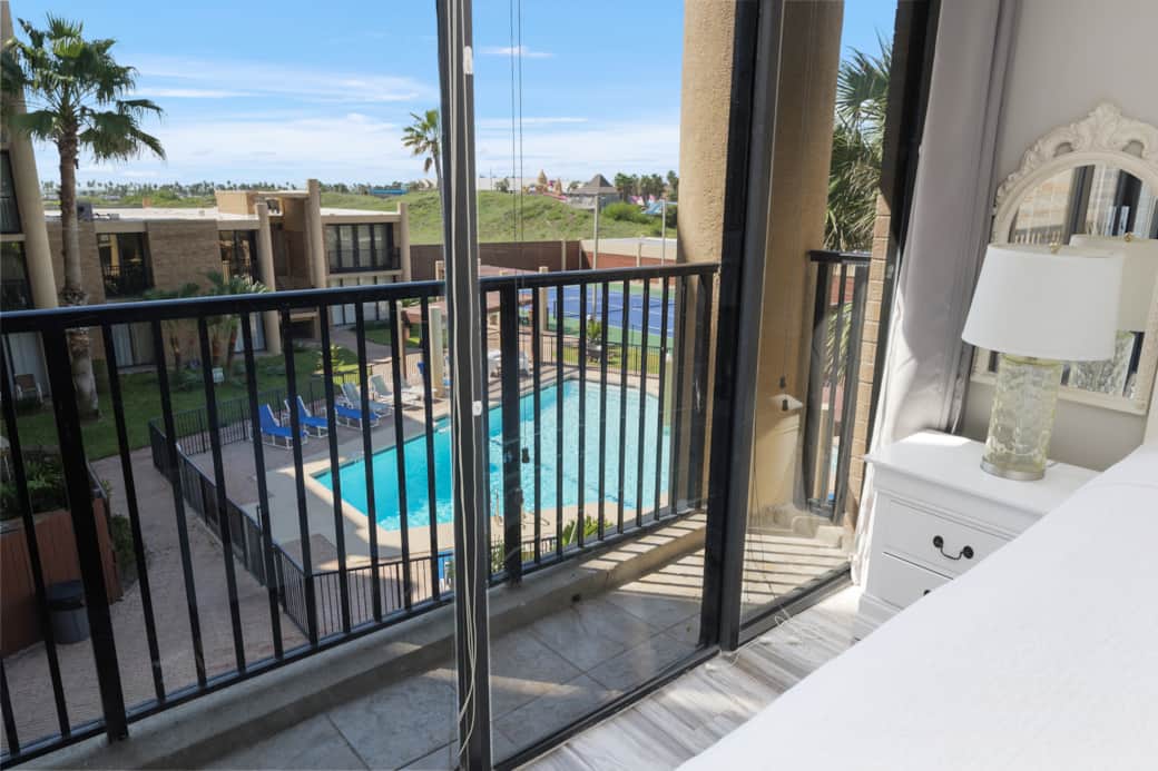 Spectacular views of the pool, hot tub, tennis and pickleball ball courts, and waterpark! Spectacular views of the pool, hot tub, tennis and pickleball ball courts, and waterpark!