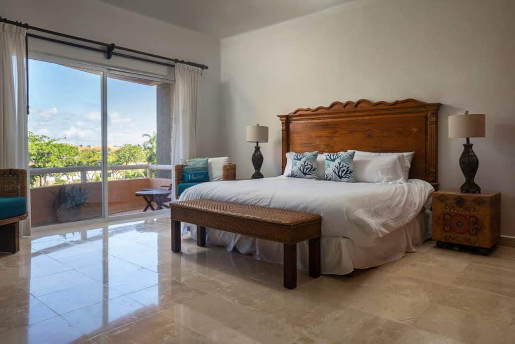 Primary #2  bedroom, ensuite and private balcony