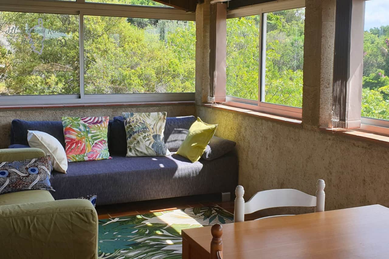 Entspannungsbereich in der Veranda