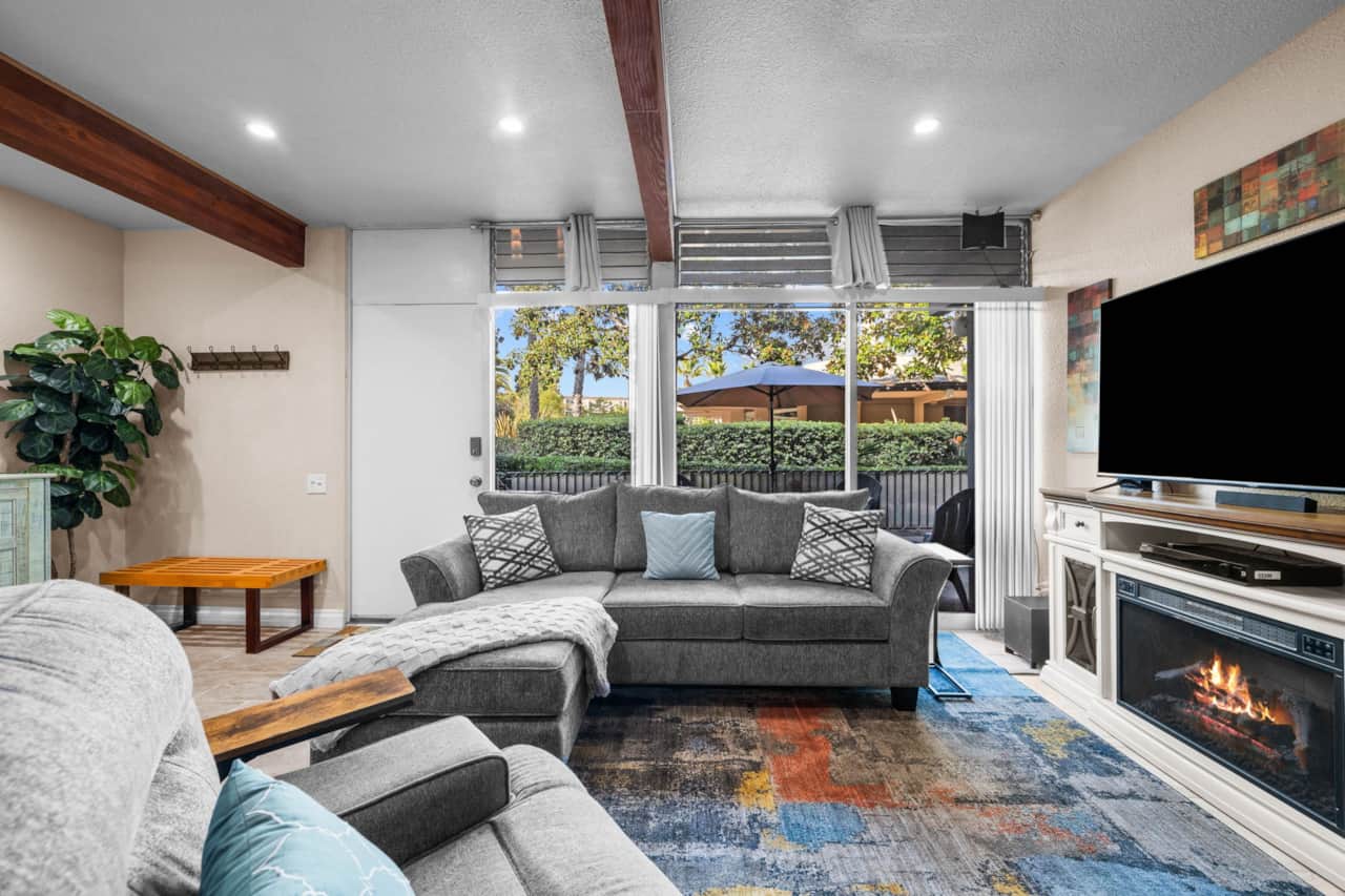 Living Area - Full of Natural Light 