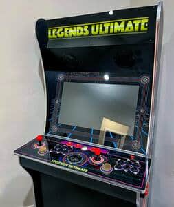 Working arcade, located downstairs in game room.