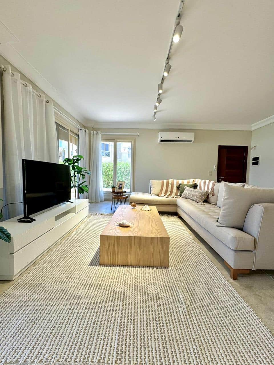 Living room and TV