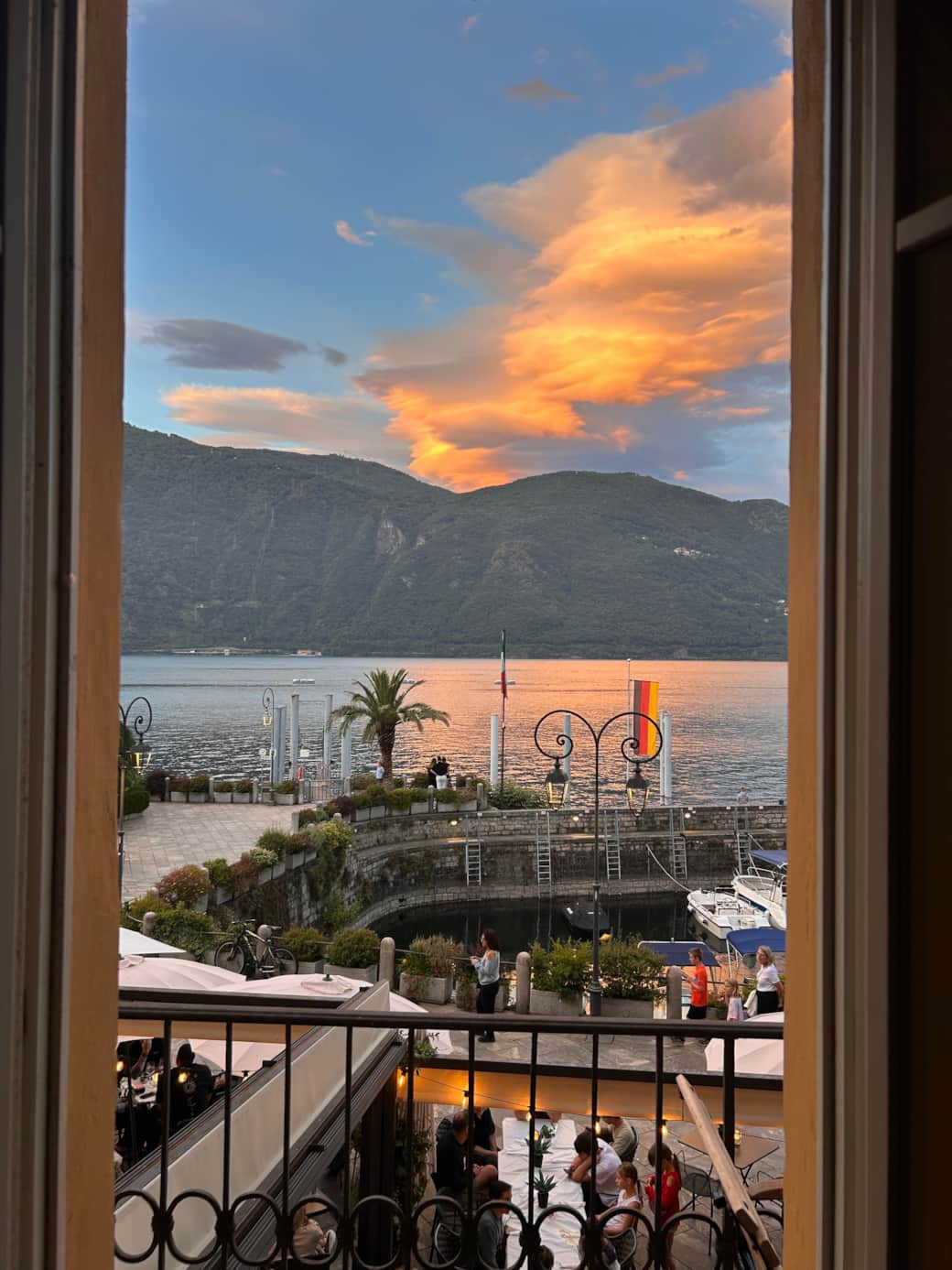 Mit herrlicher Aussicht